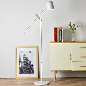 Lampadaires Nordic Lecture Chambre Chevet Lampe LED Simple Moderne Salon Bureau Creative