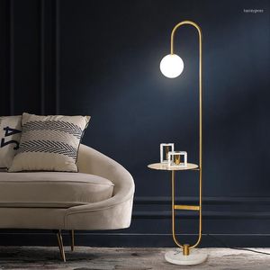 Vloerlampen bonte de lampe metalen standaard ventilator statief houten lamp slaapkamer lichten licht modern design