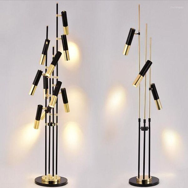 Lampadaires Post-moderne Minimaliste LED Lampe Chambre Étude Salon El Café Magasin De Vêtements Luminaire