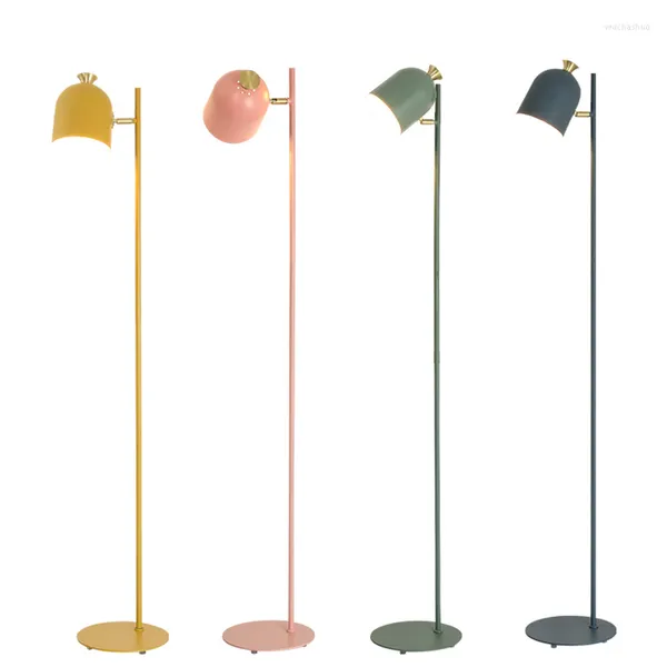 Lampadaires Postmodern Style industriel LED Macaron lampe lumière luxe créativité concis support pour chambre foyer