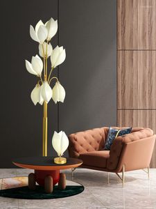 Vloerlampen postmoderne minimalistische woonkamer lamp licht luxe sfeer villa studie slaapkamer keramiek keramiek