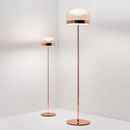 Lámparas de pie Lámpara de luz de lectura Luces de dormitorio de diseño moderno negro