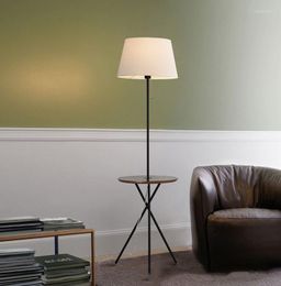 Lámparas de pie con Control remoto, lámpara Led tenue con mesa de centro para sala de estar, luz de pie, dormitorio junto a las luces, lectura de estudio