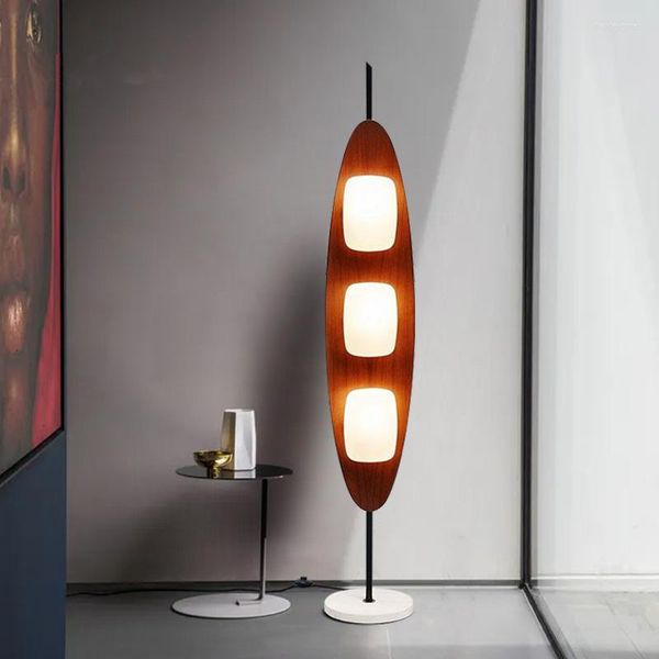 Lámparas de pie Diseño de pie Lámpara libre Luz negra Hierro forjado Arco moderno