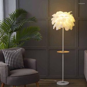 Vloerlampen Staande leeslamp Elegante Scandinavische Kawaii Hoek Multicolor Verstelbare Lampara De Pie Salon Huis Accessoires