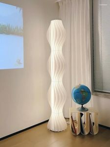 Lampadaires blanc herbe jupe lumière et ombre lampe design sens salon salle à manger chambre nordique décorative