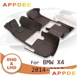 Tapis de sol Tapis Appdee Car pour X4 F26 2014 Coussinets de pied personnalisés Tapis mobile Er H220415 Livraison directe Mobiles Motos Intérieur Dh5Ca