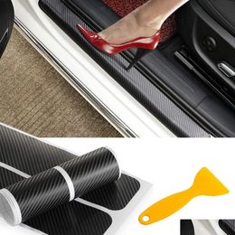 Tapis de sol Carpets porce de voiture Sild Gard Gardée bienvenue Pédale Protection Anti-Kick Scratch pour les portes des voitures Drop Livraison 2022 Mobiles MOT DHBH1