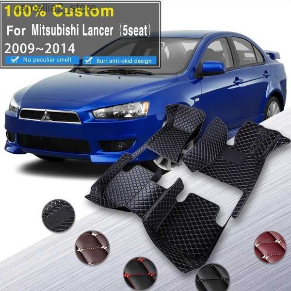 Alfombrillas Para Coche Alfombrillas Para Coche Para Mitsubishi Lancer II Cedia Virage 2009 ~ 2014 Accesorios Para Auto Alfombrillas Antideslizantes Accesorios Para Coche Interior Q231012