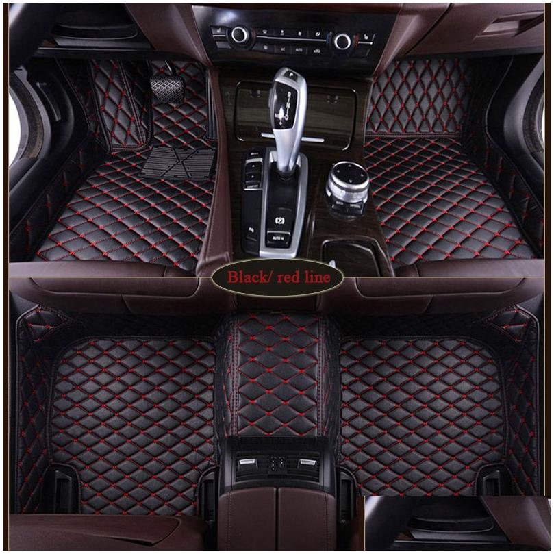 Floor Mats Carpets Custom Fit Car For A3 A5 Sportback A1 A4 A6 A7 A8 A6L S3 5 6 7 8 Avant Q3 Q5 Q7 Tt Parts Carpet Mat Drop Delive Dhukv