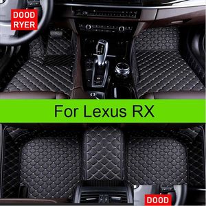 Vloermatten Tapijten Doodryer Auto Voor Lexus Rx 350 450H 300 270 200T Foot Coche Accessoires 0929 Drop Delivery Mobiles Motorcycles Int Dhhzf