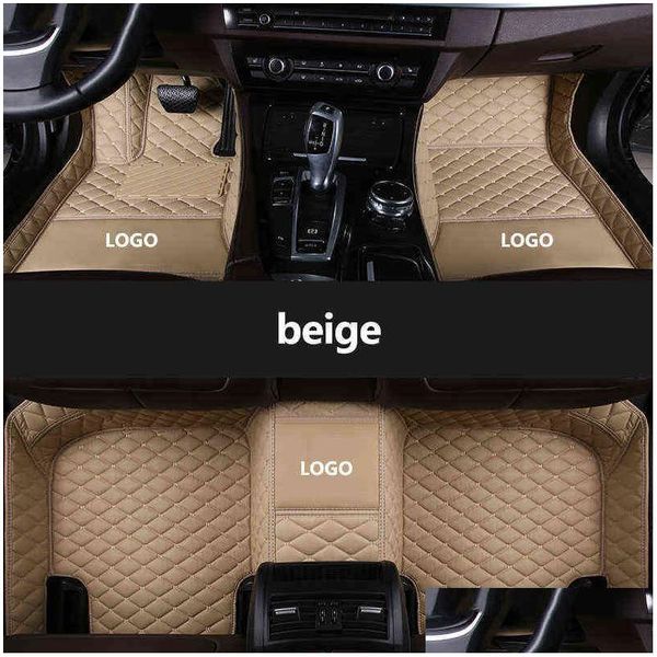 Alfombrillas Alfombras Hexinyan Alfombrilla De Piso De Coche Personalizada para Renat Todos Los Modelos Scenic Kadjar Fluence Laguna Koleos Talisman Espace Latitud Ca Dhzhu