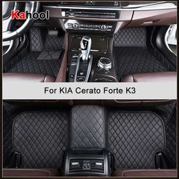 Tapis de sol tapis KAHOOL tapis de sol de voiture personnalisé pour KIA Cerato Forte K3 accessoires Auto tapis de pied Q231012