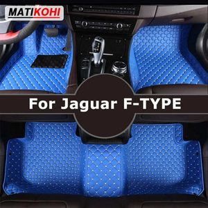 Tapis de sol tapis matyohi personnalisés de voiture personnalisés pour Jaguar FPAC F-PACE 2015-2023 Carpets Auto Foot Coche Accessoire T240509