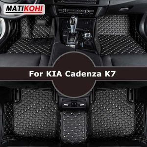 Tapis de sol tapis matyohi mats de sol de voiture personnalisés pour kia cadenza k7 tapis automobiles