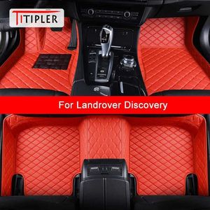 Vloermatten Tapijten TITIPLER Custom Auto Vloermatten Voor Landrover Discovery Auto Accessoires Voet Tapijt Q231012