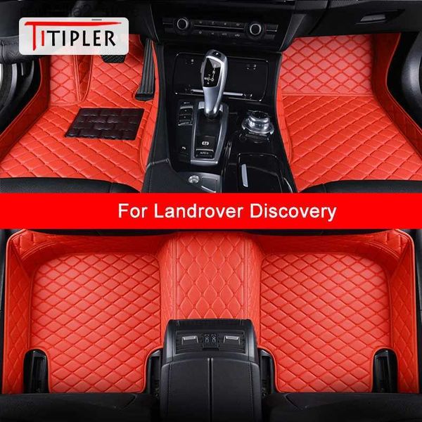 Tapis de sol tapis TITIPLER tapis de sol de voiture personnalisé pour Landrover Discovery Auto accessoires tapis de pied Q231012