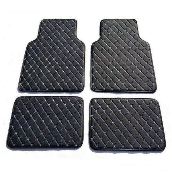 Alfombrillas Alfombras Wlmwl Alfombrilla de cuero general para Peugeot todos los modelos 4008 Rcz 308 508 301 3008 206 307 207 2008 408 5008 607 Accesso Otffa