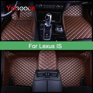 Tapis de sol tapis YOGOOGE tapis de sol de voiture personnalisé pour Lexus IS 250 350 300 200t IS-C IS-F accessoires de Coche de pied tapis Auto Q231012