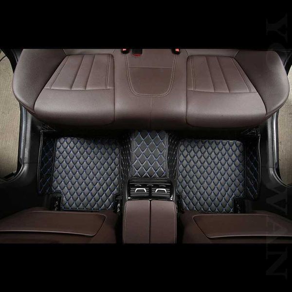 Tapis de sol Tapis YOTONWAN Tapis de voiture en cuir sur mesure pour Kia tous les modèles Rio Sportage Cerato K2 K3 K4 K5 Carnival Auto Accessories Car-Styling Q231012