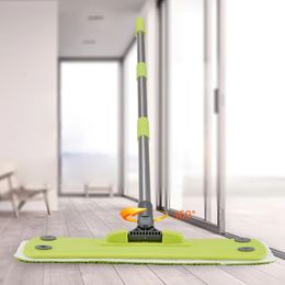 Vloer wassen Microvezel vlakmop Pantoffels Bezem Home Essentials Praktisch Eenvoudig schoonmaken Gereedschap Artikelen Multifunctionele stofdoek 240308