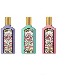 Flora Parfums Parfums pour Femme Parfum Édition de Collection Charme Femmes Spray Magnifique Emballage Design 75ML Chair Florale
