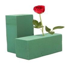 Blocs de mousse florale 5 pcs Flower Brick Mud Florist Supplies Dry Forme Flower Solder Oasis Absorption d'eau pour la maison du jardin C17464530