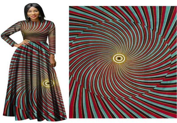 Tela Kente de Ghana Floral, tela auténtica africana con impresión de cera, tela Kente de Ghana con cera de poliéster para vestido, traje 6749298