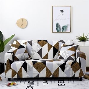 Floral Pattern Elastische Stretch Universele Sofa Covers Sectional Throw Couch Corre Cover Cases voor Meubel Fauteuils Home Decor LJ201216