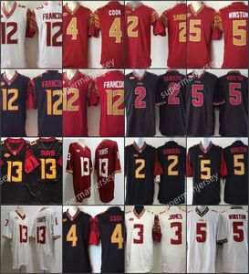 Florida 2023 Nieuwste voetbalshirt Derwin James Deondre Francois Jameis Winston Deion Sanders Cam Akers Dalvin Cook Charlie Ward FSU jerseys s-xxxl