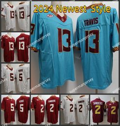 Florida NCAA College State Football Jersey Jerseys Stitched FSU 13 Travis 12 Chubba Purdy 2 Deion Sanders 5 Winston 2024 Nieuwste stijl