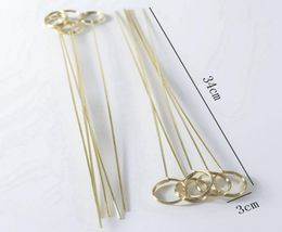 Fleuriste Long Stick Clip Card Carr Carard Flower Gift Emballage Emballage pour le bouquet Decoration de mariage4220422