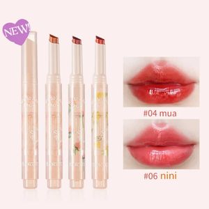 FLORTTE Kristal Lippenbalsem Jelly Lipstick Hydraterende Spiegel Water Licht Effen Glazuur Rode Tint Make-Up Cosmetica 240113