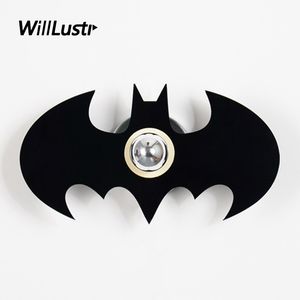 Creatieve Batman Wandlamp Acryl Bat Metalen Blaker Hotel Restaurant Corridor Nursery Kindergarten Kinderkamer Cartoon Shadell Light