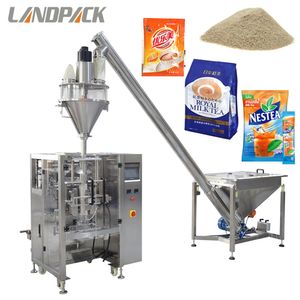 Machine à emballer de poudre de lait de farine Machine verticale de joint de remplissage de forme Machine de conditionnement de poche de farine de 1 kg
