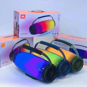 Haut-parleurs Bluetooth à lumière Led colorée, haut-parleur stéréo Portable sans fil, étanche, caisson de basses Partyboost pour l'extérieur