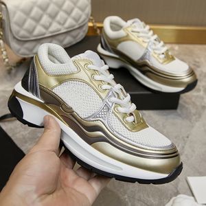 Flow Runner Sneakers Chaussures Designe Chaussures hors du bureau Sneaker Luxury Channel Chaussure Mentières Chaussures Chaussures Men de femmes Trainers Sports Trainers décontractés Famous Chaussures 35-46