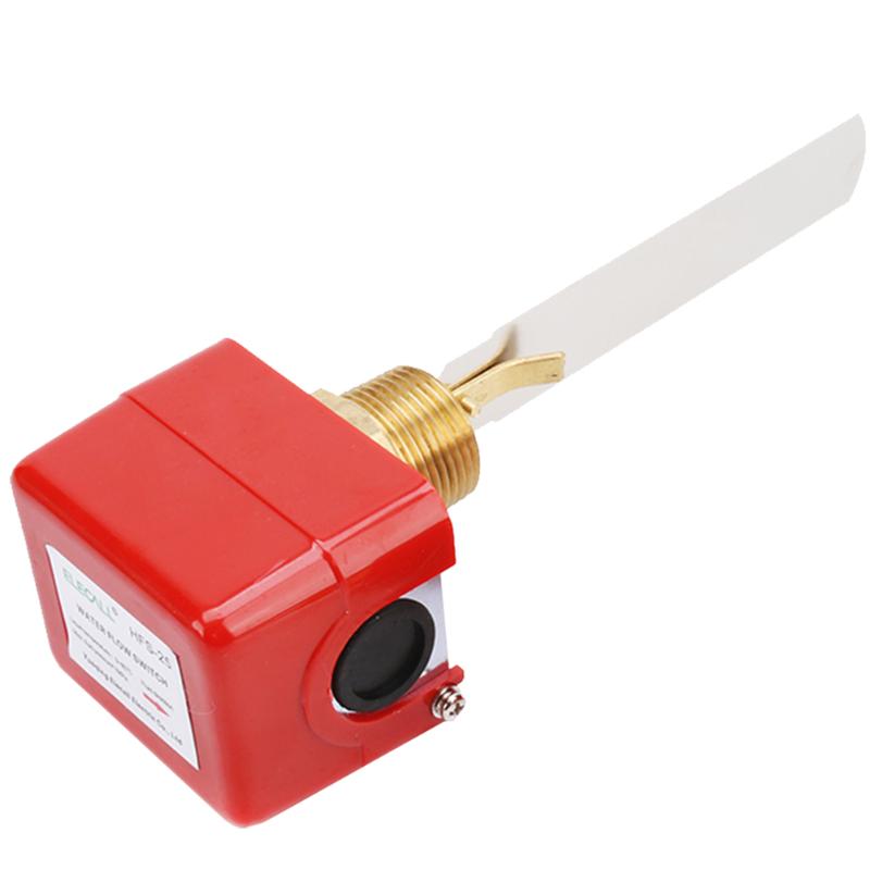 Flow Sensors HFS-25 Liquid Water Multipurpose Full Automatic Red 220V Universal Sensor Replacement Copper Control Switch Stable Paddle