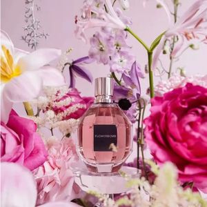 Flower Bomb Perfume 100 ml Fragancia para mujer Eau De Parfum 3.4Fl.Oz Olor de larga duración VR Marca EDP Lady Girl Colonia Spray En stock 507