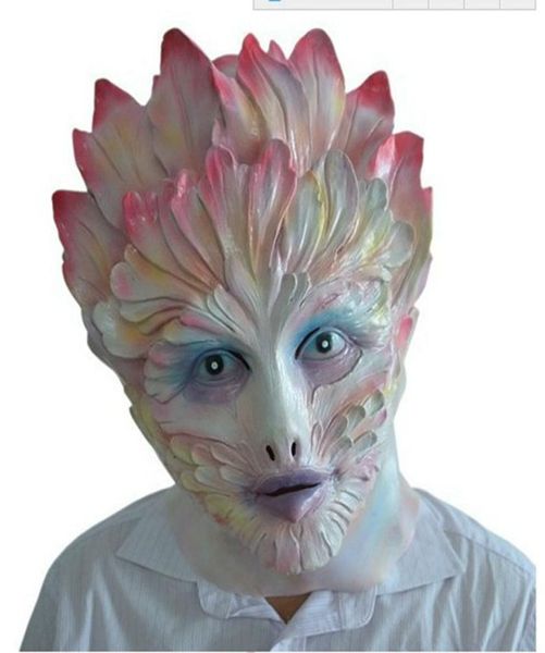 Máscara de látex de elfo de flores Cara completa Halloween Mujeres sexy Máscaras de goma Mascarada Cosplay FancyParty Disfraz Accesorios de cosplay Tamaño adulto 5068199