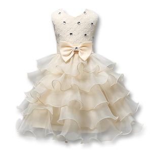 Bloem meisje jurk voor bruiloft baby meisje 0-8 jaar verjaardag outfits kinderen meisjes jurken meisje kinderen partij prom baljurk