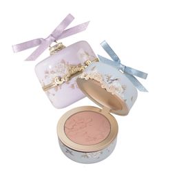 Fleur dieux en relief Blush violet Rouge nu naturel Monochrome Rouge mat correcteur marque privée maquillage fard à joues 240228