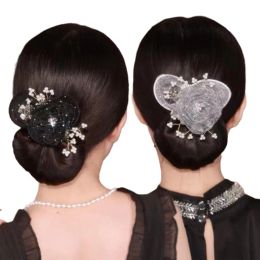 Coiffure de cheveux de fleur Femmes Filles Hair Bun Maker Flexible Hair Not Slip Lazy Curler Twist Coiffure Bun Elegant Hair Styling Tool