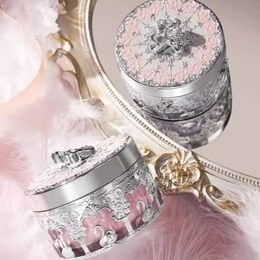 Fleur sait Swan Ballet réglage poudre libre maquillage finition mate contrôle de l'huile parfum Rose poudre libre 12G/0.42 OZ 240124