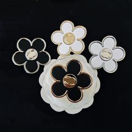 Bloembrief Designer broche inlay diamant pin merk broches sieraden parelspelden zilvergeplateerd trouw onderdeel pin kleding accessoires geschenken cadeaus