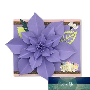 Flower Metal Cutting Dies DIY Scrapbooking Card Stencil Paper Craft Handmade Album Handbook Decoration