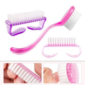 Brosse à ongles à fleurs pour manucure Rose Nail Art Brush Accessoires Nail ACCESORIES BUSHE BLUSH BLUSH POPULIT POPULT ROUND CLASTES PROSSES1.Brosse à nail art pour le design rose