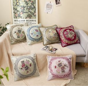 Bloempatroon Decoratieve Sofa Kussenhoes Kussen Kussensloop Sierkussens Home Decor Pillowcove Roze Decoratief