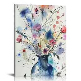 Images de fleurs toile art mural imprimés botaniques floraux