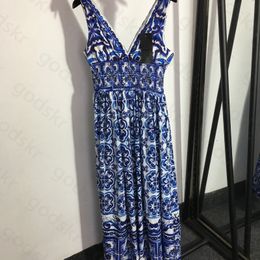 Robes à imprimé floral pour femmes, mode, décolleté en V profond, dos nu, longue, nœud, Camisole, robe Sexy